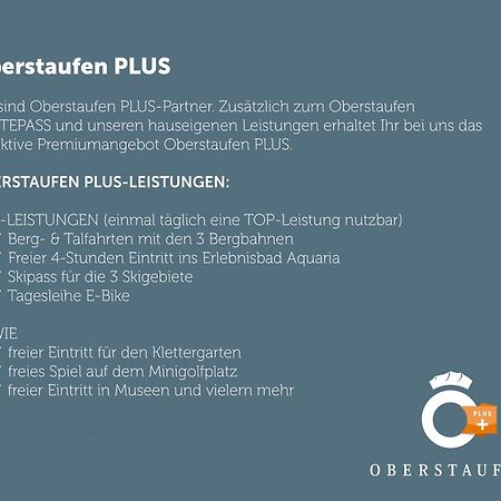 Fewo "Huendleblick" Oberstaufen/Steibis Экстерьер фото